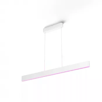 Hanglamp Philips Hue Ensis – wit- en kleurlicht, Bluetooth, 220–240V, Ø40mm, diepte 1299mm, min. hoogte 164cm