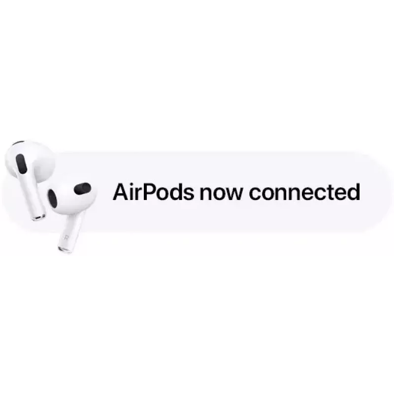 Apple AirPods 3e generatie + MagSafe oplaadcase bellen/muziek Bluetooth wit