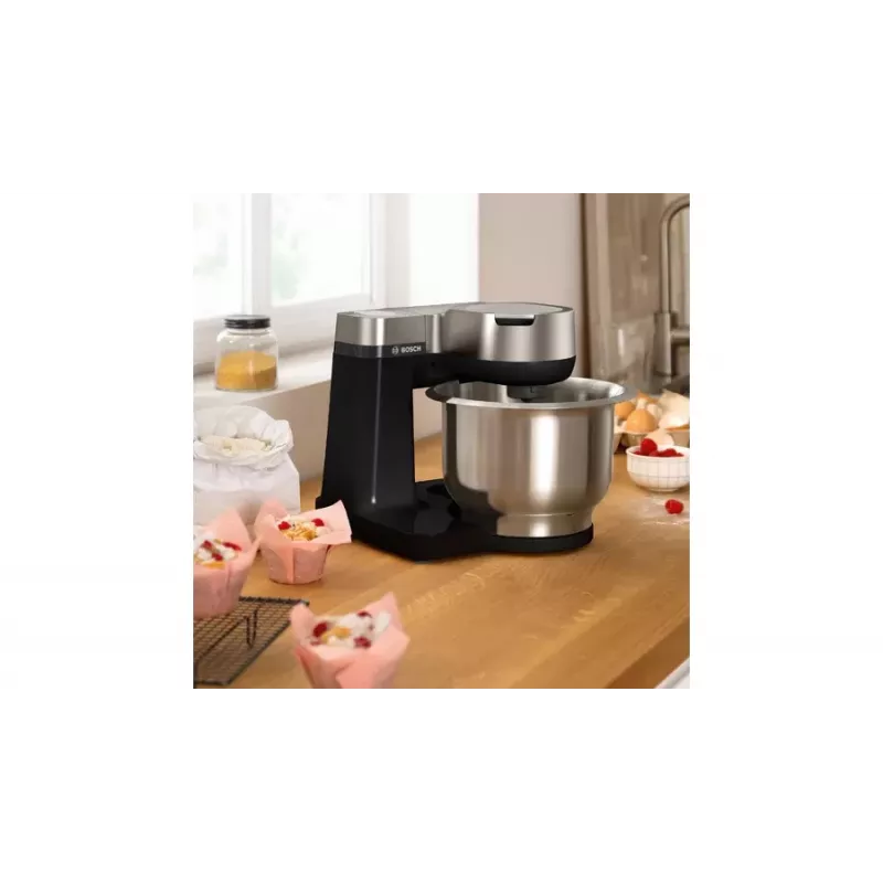 Bosch Serie 2 MUMS2VM00 keukenmachine 900 W 3,8 l zwart, zilver