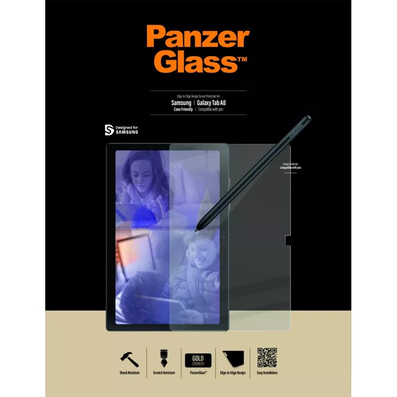 PanzerGlass displayschermglas voor Samsung Galaxy Tab A8
