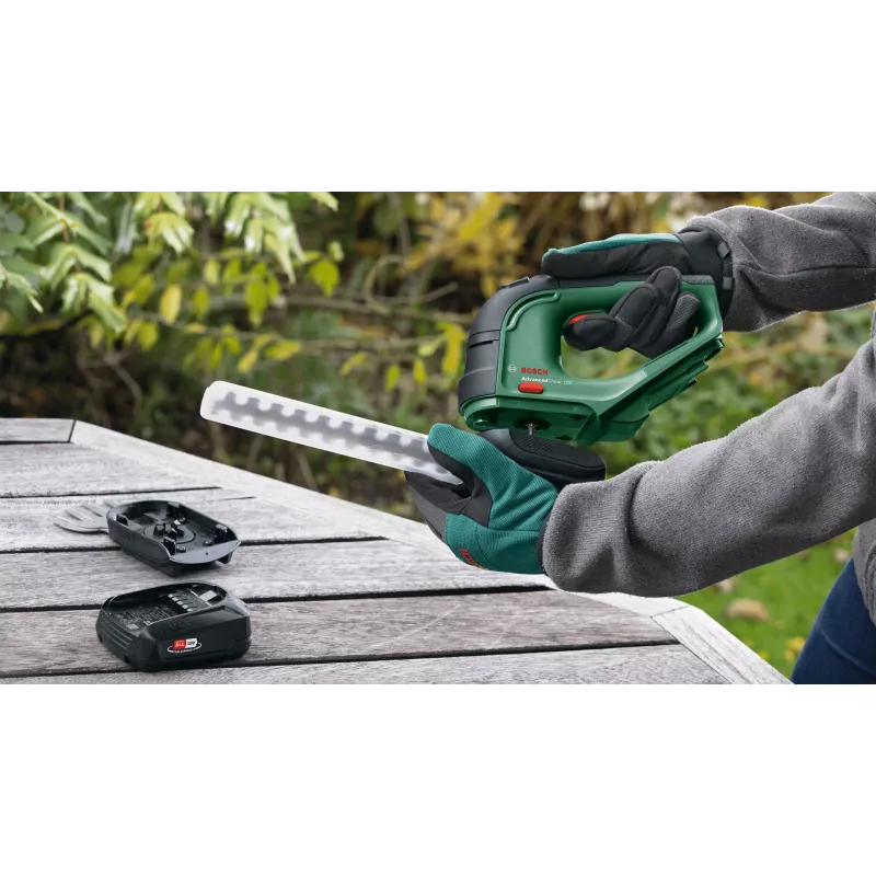 Bosch AdvancedShear 18V-10 accu-grasschaar 10 cm lithium-ion (Li-Ion) zwart, groen