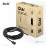 Club 3D CAC-1538 USB-C naar USB-A actieve kabel, USB 3.2 Gen1 5 Gbps, male/female, 10 m, zwart