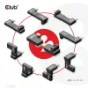 USB Type-C Gen2 haakse adapterset, 2 stuks CLUB3D CAC-1528 — USB-C naar USB-C, ondersteunt 4K@120Hz