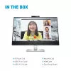 HP E-Series E27m G4 QHD USB-C conferentiemonitor, 68,6 cm (27 inch), 2560 x 1440 pixel, Quad HD, LCD, 5 ms, zwart