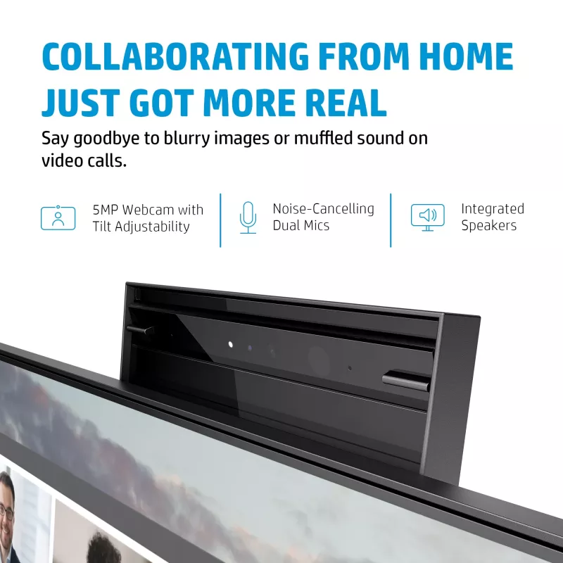 HP E24m G4 FHD USB-C conferentiemonitor, 60,5 cm (23,8 inch), 1920 x 1080 pixel, Full HD, LCD, 5 ms, zwart