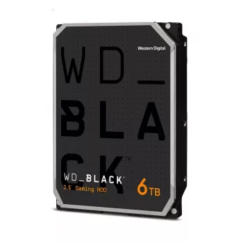 WESTERN DIGITAL harde schijf - Wd Black WD6004FZWX - 6TB - SATA 6Gb/s - 3,5 inch - 7200 tpm - 128 MB buffer