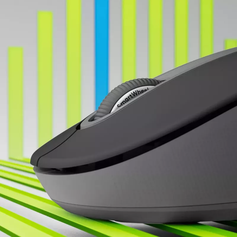LOGITECH Signature M650 L draadloze muis – voor grote handen – rechtshandig – grafiet
