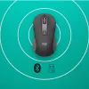 LOGITECH Signature M650 L draadloze muis – voor grote handen – rechtshandig – grafiet