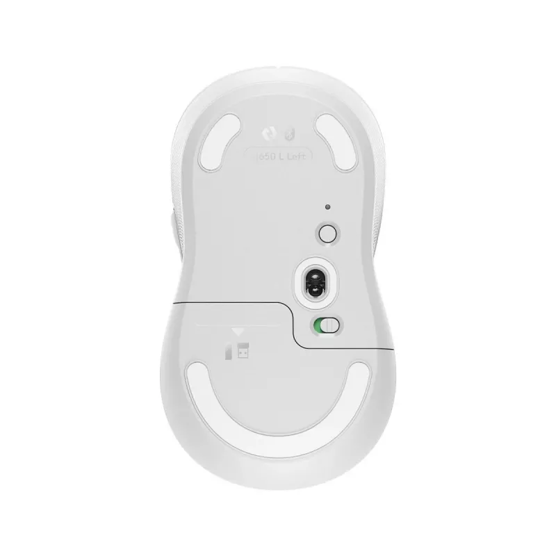 LOGITECH Signature M650 draadloze muis off-white L links