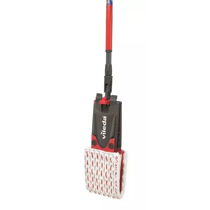 Mopdoek Vileda rood wit