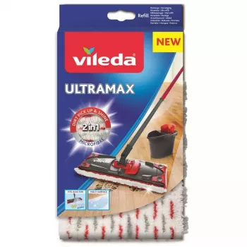 Mopdoek Vileda rood wit