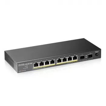 Zyxel GS1100-10HP v2 unmanaged Gigabit Ethernet (10/100/1000) Power over Ethernet (PoE) zwart