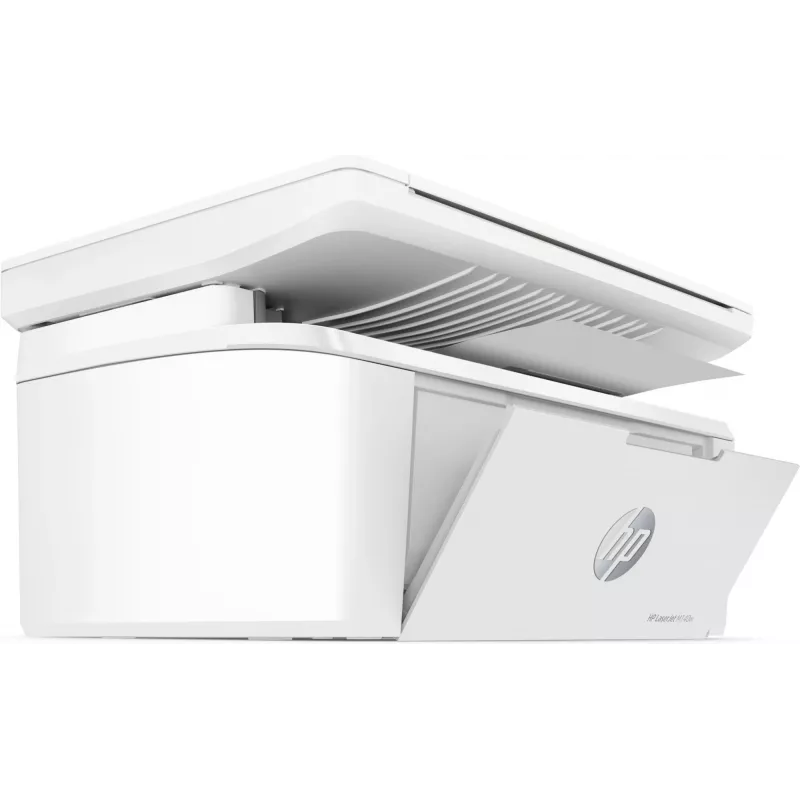 Multifunctionele laserprinter HP LaserJet MFP M140w — mono, 20 ppm, 600×600 DPI, A4, Wi‑Fi, Ethernet, wit