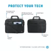 Laptoptas HP Professional 15,6 inch aktetas effen