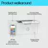 HP LaserJet M110w printer, laser, 600 x 600 DPI, A4, 20 ppm, netwerkgeschikt, wit