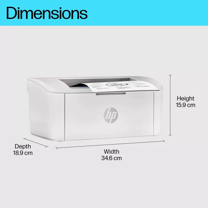 HP LaserJet M110w printer, laser, 600 x 600 DPI, A4, 20 ppm, netwerkgeschikt, wit