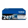 Toner Brother TN247BK TWIN - 3000 pagina's - zwart
