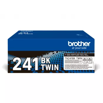 Toner Brother TN241BK - 2000 pagina's - zwart - 2-pack