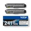 Brother TN-241BKTWIN toner dubbelpak, zwart, 2 x 2500 pagina's