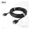 Club 3D CAC-1710 VGA-kabel HD-15 male/male, bidirectioneel, 10 m, 1080p, zwart