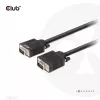Club 3D CAC-1710 VGA-kabel HD-15 male/male, bidirectioneel, 10 m, 1080p, zwart