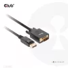 DisplayPort naar VGA-kabel M/M CLUB3D CAC-1012 2m