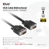 VGA-kabel, bidirectioneel, M/M, 3 m, 28AWG, CLUB3D CAC-1703