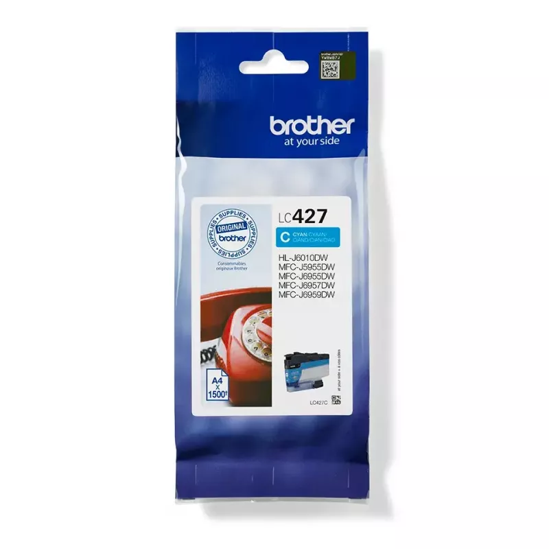 Brother LC427C inktpatroon, 1 st. origineel standaardbereik cyaan