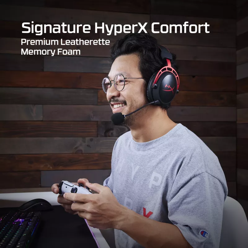 HyperX Cloud Alpha - gamingheadset (zwart-rood)