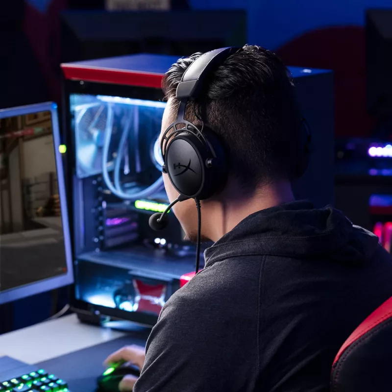 HyperX Cloud Alpha - gamingheadset (zwart-rood)