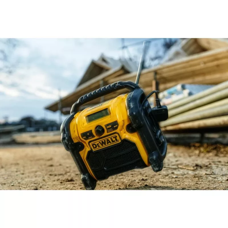 DEWALT draadloze Li-Ion DAB+/FM compactradio – alleen toestel