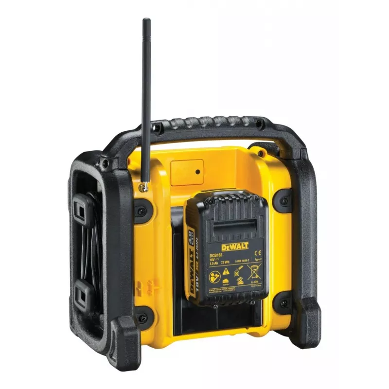 DEWALT draadloze Li-Ion DAB+/FM compactradio – alleen toestel