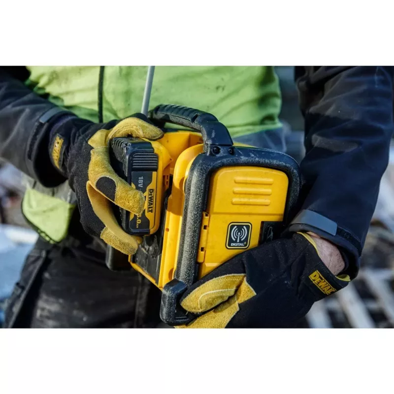 DEWALT draadloze Li-Ion DAB+/FM compactradio – alleen toestel