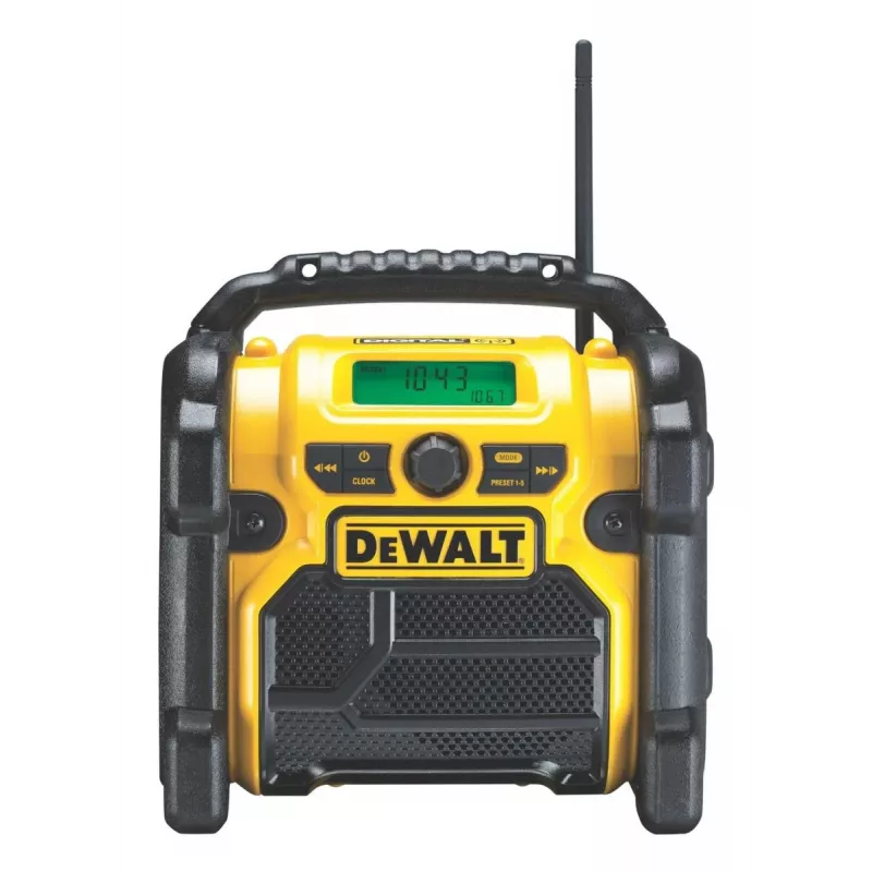 DEWALT draadloze Li-Ion DAB+/FM compactradio – alleen toestel