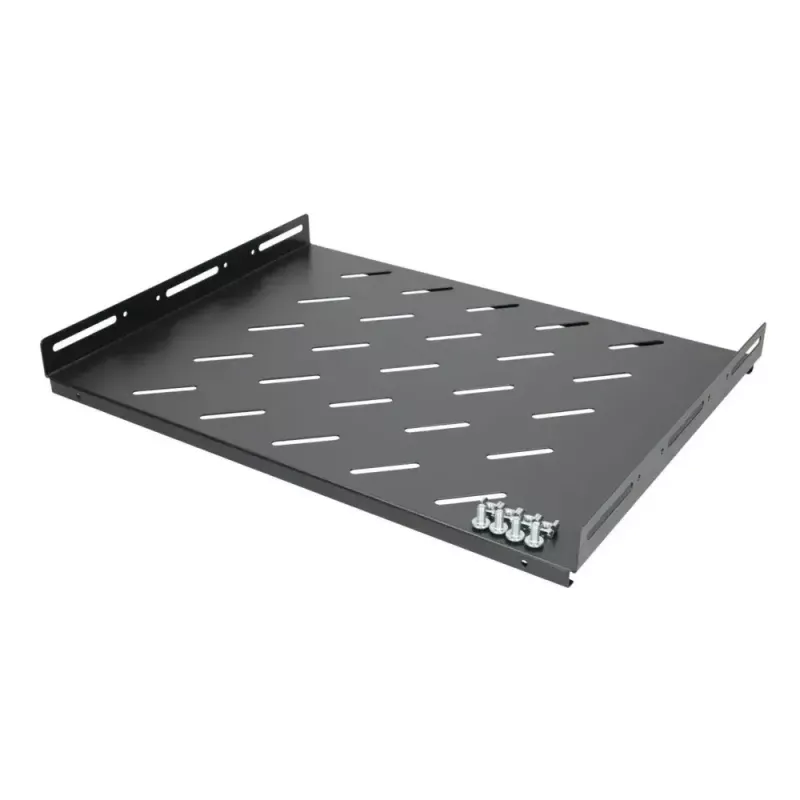 Rackplateau Extralink EX.19096 zwart staal 19 inch 350 mm