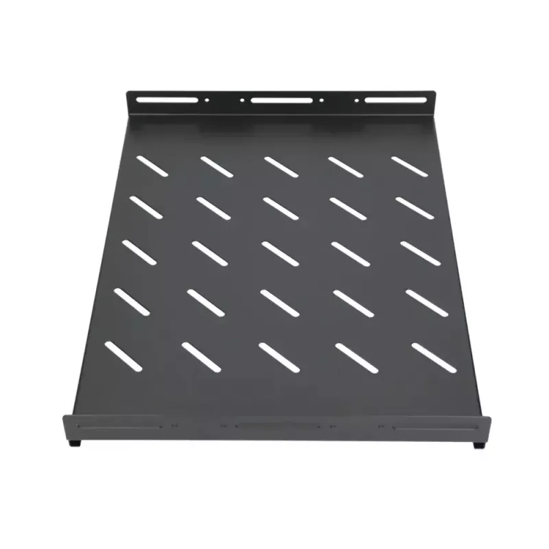 Rackplateau Extralink EX.19096 zwart staal 19 inch 350 mm