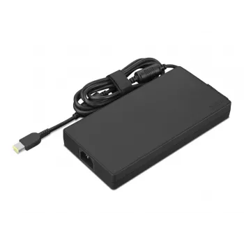 Voeding Lenovo GX21F23046 — laptopvoeding, 300 W, 100–240 V, DC/AC, zwart, AC- en DC-kabel, 200×100×25,4 mm, 0,18 m kabel
