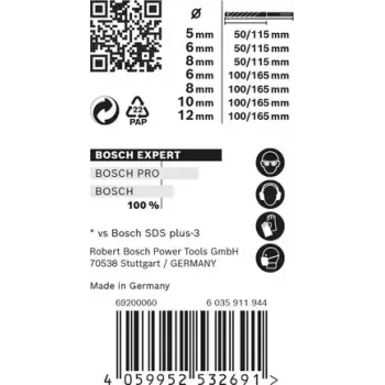 Bosch Expert 2 608 900 195 boren boorset 7 stuks