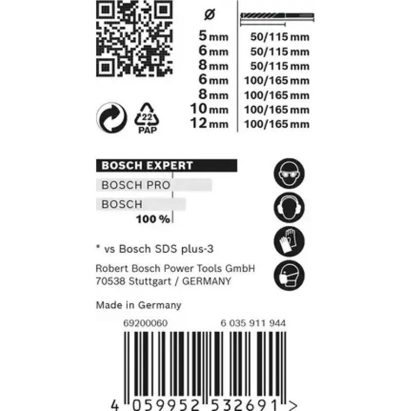 Bosch Expert 2 608 900 195 boren boorset 7 stuks
