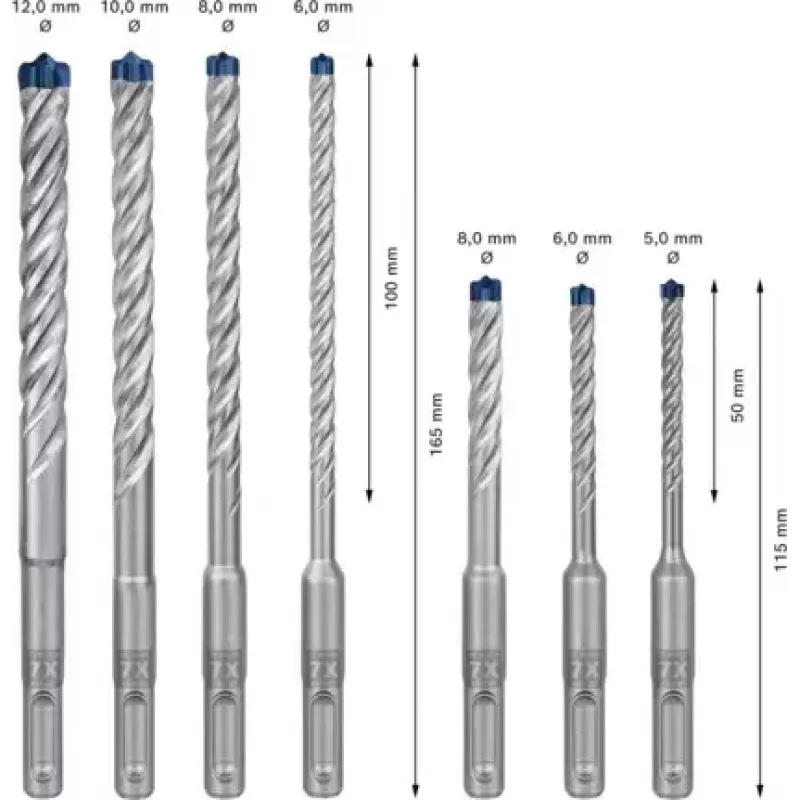 Bosch Expert 2 608 900 195 boren boorset 7 stuks