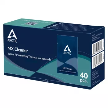 ARCTIC MX Cleaner - doekjes voor het verwijderen van warmtegeleidingspasta (40 stuks)
