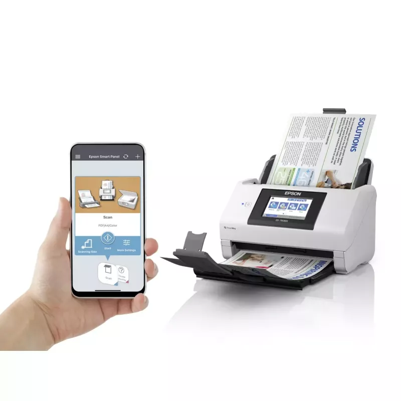 Epson WorkForce DS-790WN documentenscanner 600 x 600 DPI A4 zwart, wit