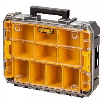 Gereedschaporganizer DeWalt DWST82968-1, polycarbonaat, 7,8 l, afsluitbaar, waterdicht, zwart