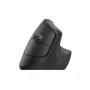 LOGITECH Lift verticale ergonomische muis - rechtshandig - draadloos - grafietzwart