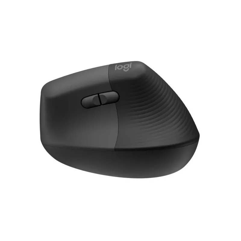 LOGITECH Lift verticale ergonomische muis - rechtshandig - draadloos - grafietzwart