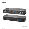 KVM-switch CLUB3D CSV-1382 dual HDMI 4K 60Hz USB