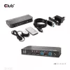 CLUB3D DisplayPort/HDMI KVM-switch voor dual DisplayPort 4K 60Hz