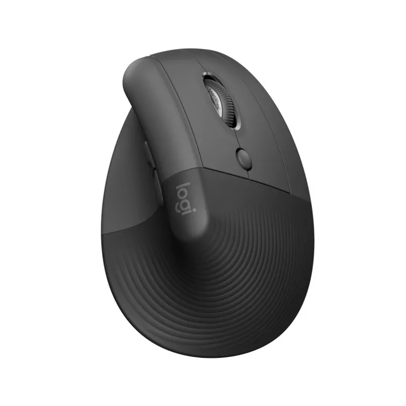 LOGITECH draadloze muis Lift For Business rechtshandig grafiet/zwart