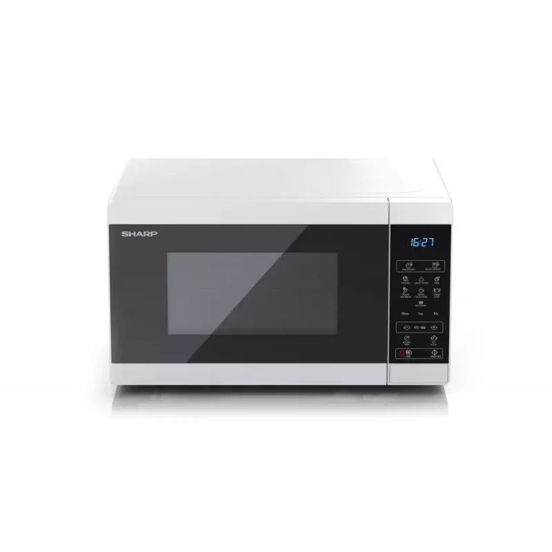 Sharp YC-MS02E-W magnetron zwart, wit solo-magnetron tafelmodel 20 L 800 W