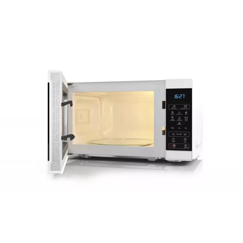 Sharp YC-MS02E-W magnetron zwart, wit solo-magnetron tafelmodel 20 L 800 W